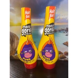 Moco de Gorila Punk Hair Gel Beast Hold Maximum Hold 11.99 oz Pack of 2